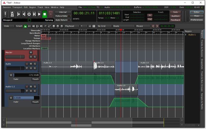Open source audio editor Ardour 5.0 launches for Linux, OS