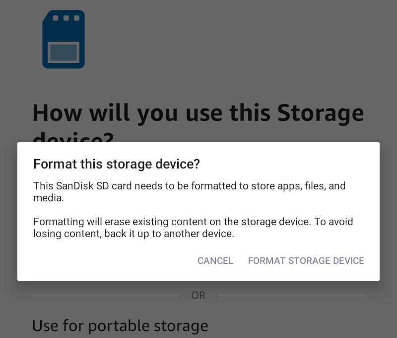 How to use an SD card with Amazon's Fire tablets Liliputing