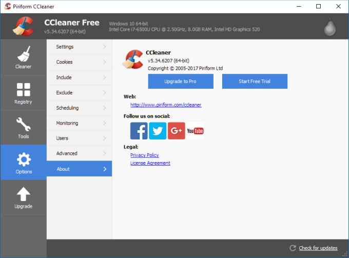 Hacked version of CCleaner was distributed for a month