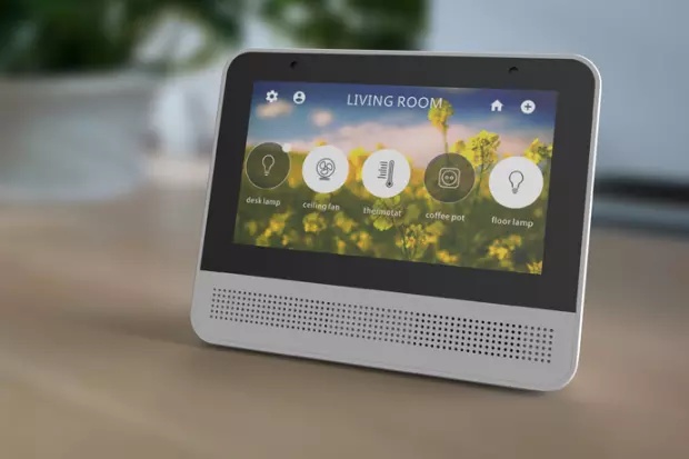 Linky is a Google Assistant smart speaker with a touchscreen display