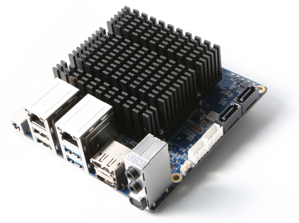 ODROIDH2 mini PC board with Celeron J4105 Gemini Lake CPU coming next