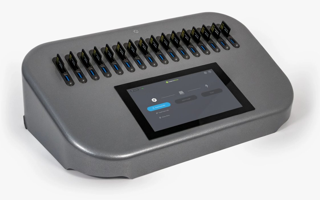 EtcherPro device lets you flash up to 16 SD cards at once Liliputing
