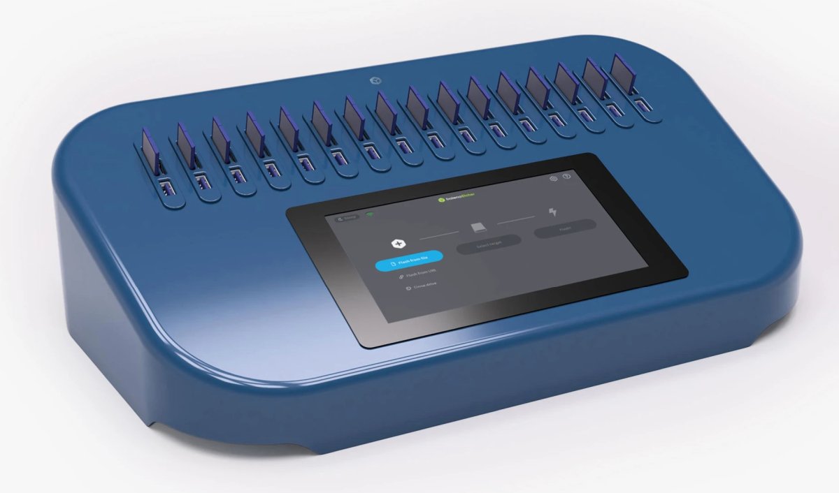 EtcherPro device lets you flash up to 16 SD cards at once Liliputing