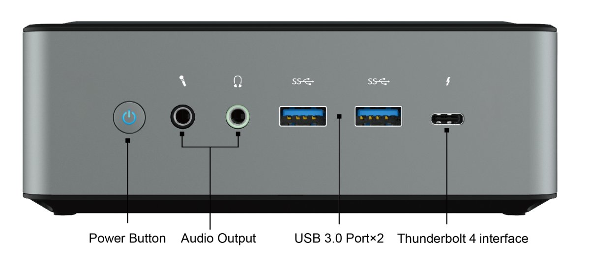 MINISFORUM TL50 is a mini PC with Intel Tiger Lake, Iris Xe graphics