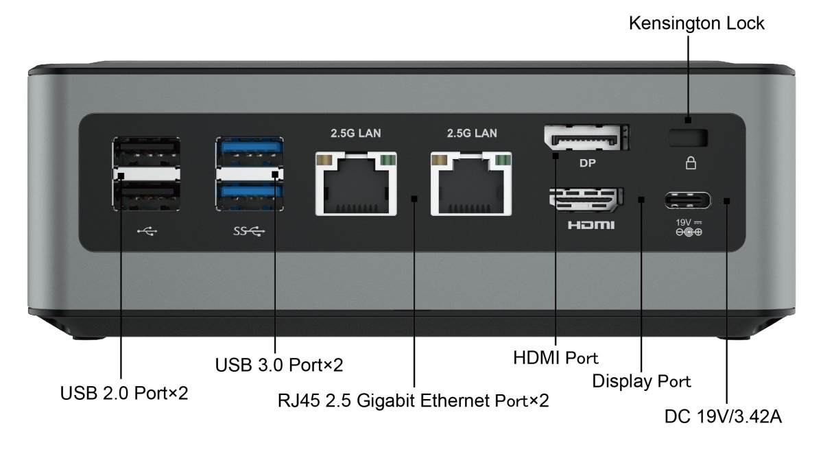 MINISFORUM TL50 is a mini PC with Intel Tiger Lake, Iris Xe graphics