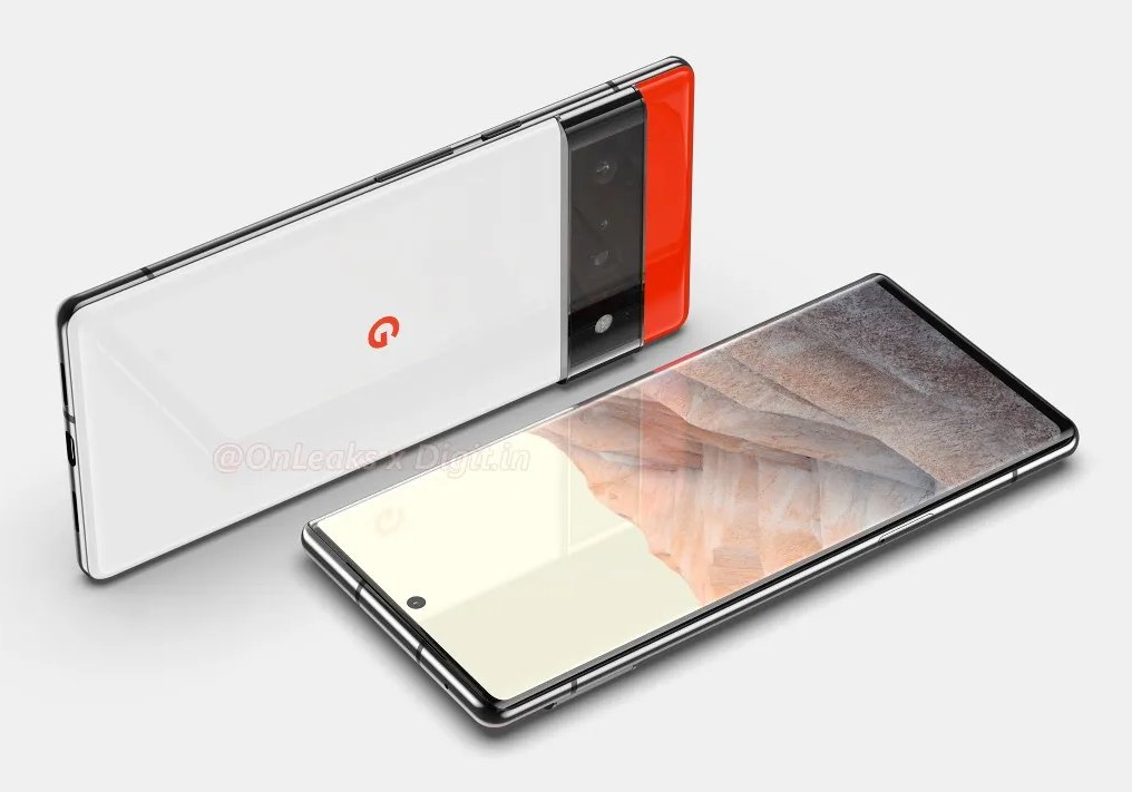 Google Pixel 6 Pro design leaked (6.67 inch display and three rear