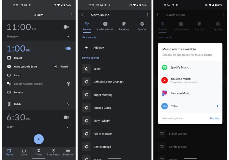 If your Google Clock alarms aren't sounding, trying disabling Spotify