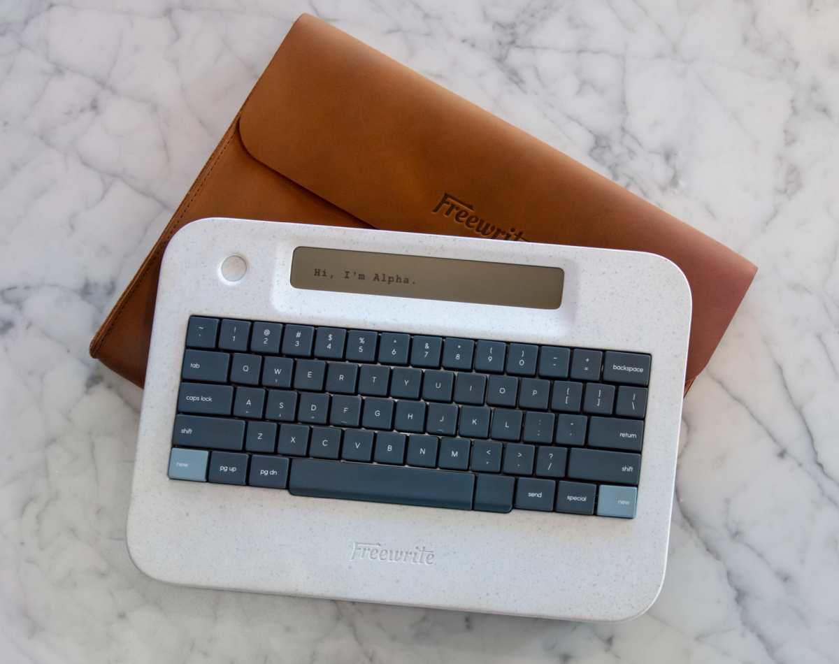 Freewrite Alpha portable writing device ships in July 2023, hits