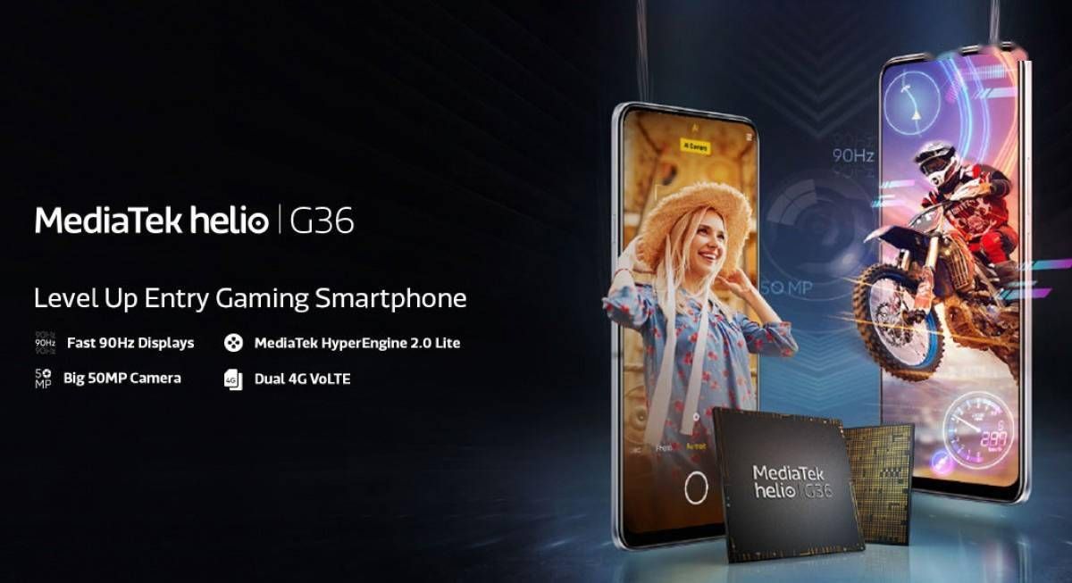 MediaTek Helio G36 is a chip for budget gaming phones (stretching the