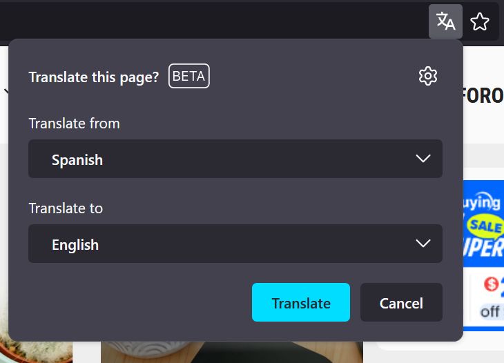 Firefox 118 brings browserbased website translation (no cloud servers