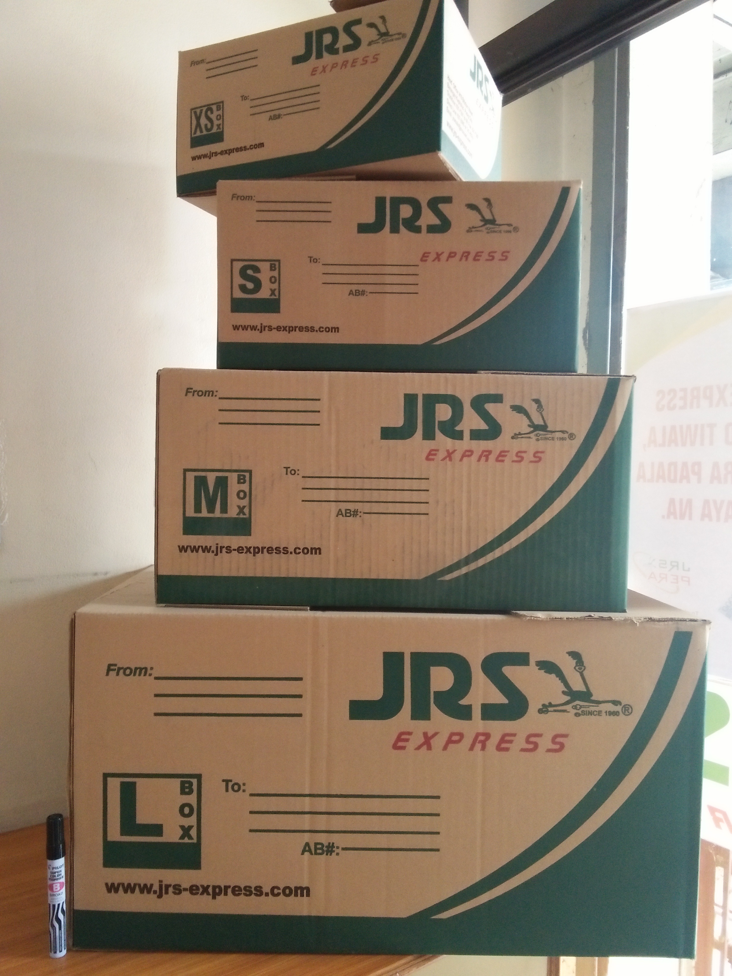 JRS Express Box Rates as of June 1, 2017 Liliw Tsinelas Online Store