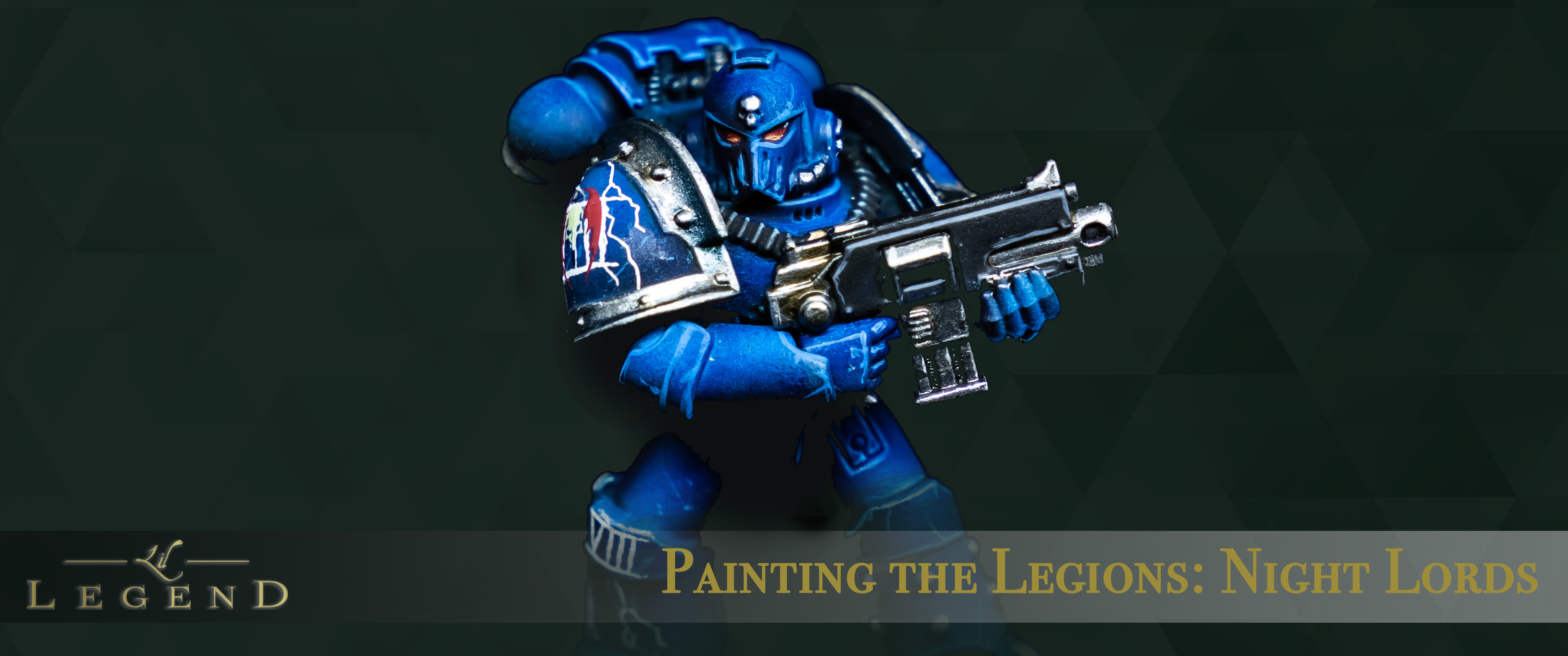 How to Paint Night Lords Masterclass Lil Legend Studio