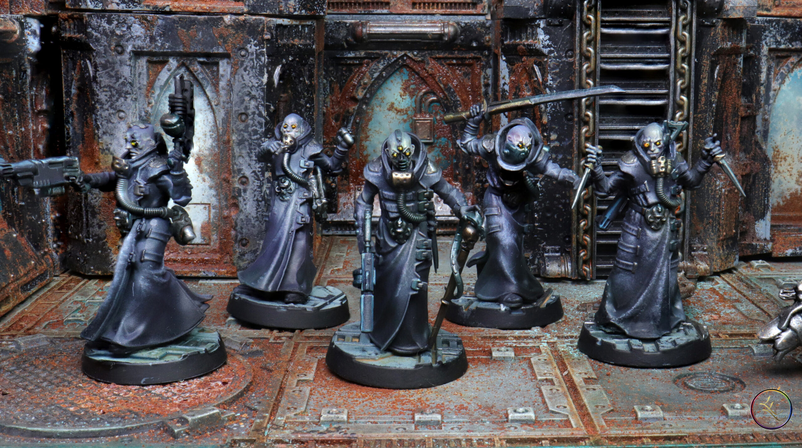 A Dream of Midnight Necromunda Delaque Showcase. Lil Legend Studio