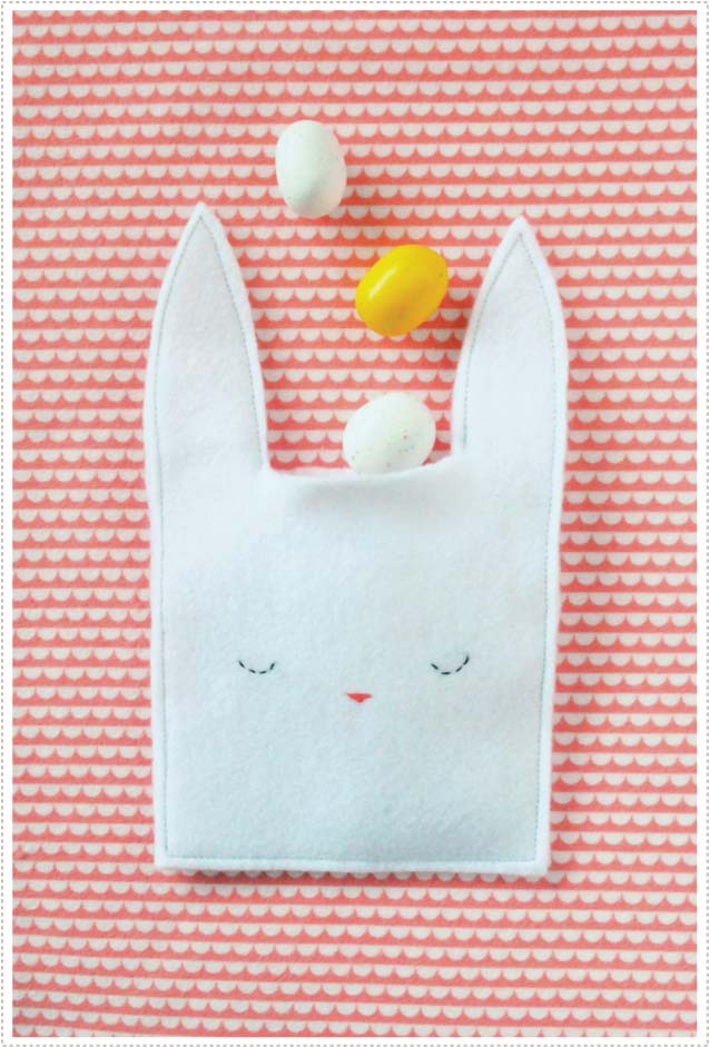 Osterideen zum basteln Hasen Beutel Lilli & Luke