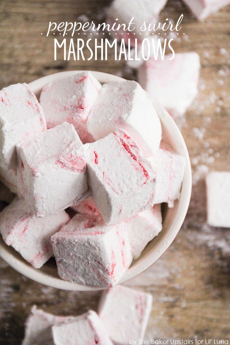 Peppermint Swirl Marshmallows