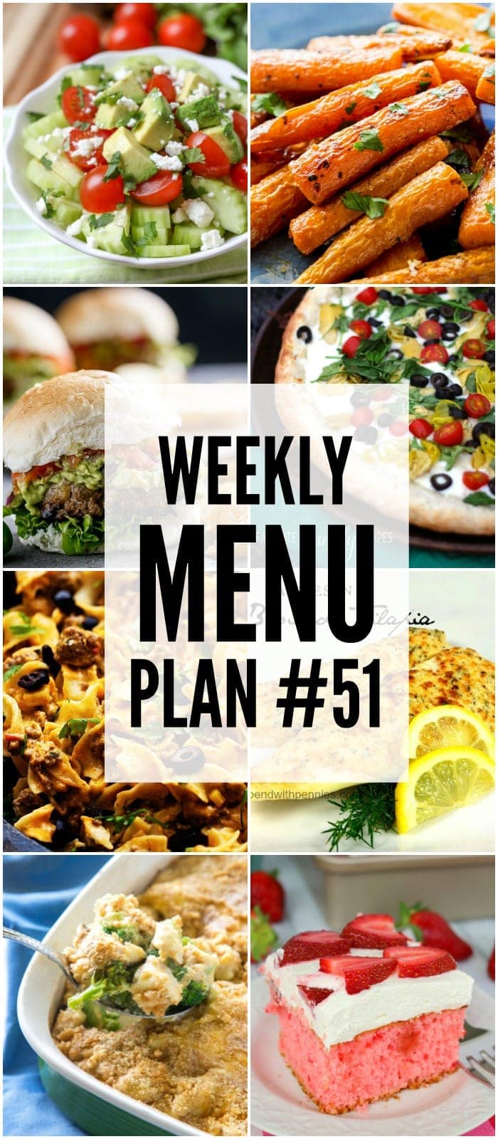 Weekly Menu Plan 51 The Girl Who Ate Everything