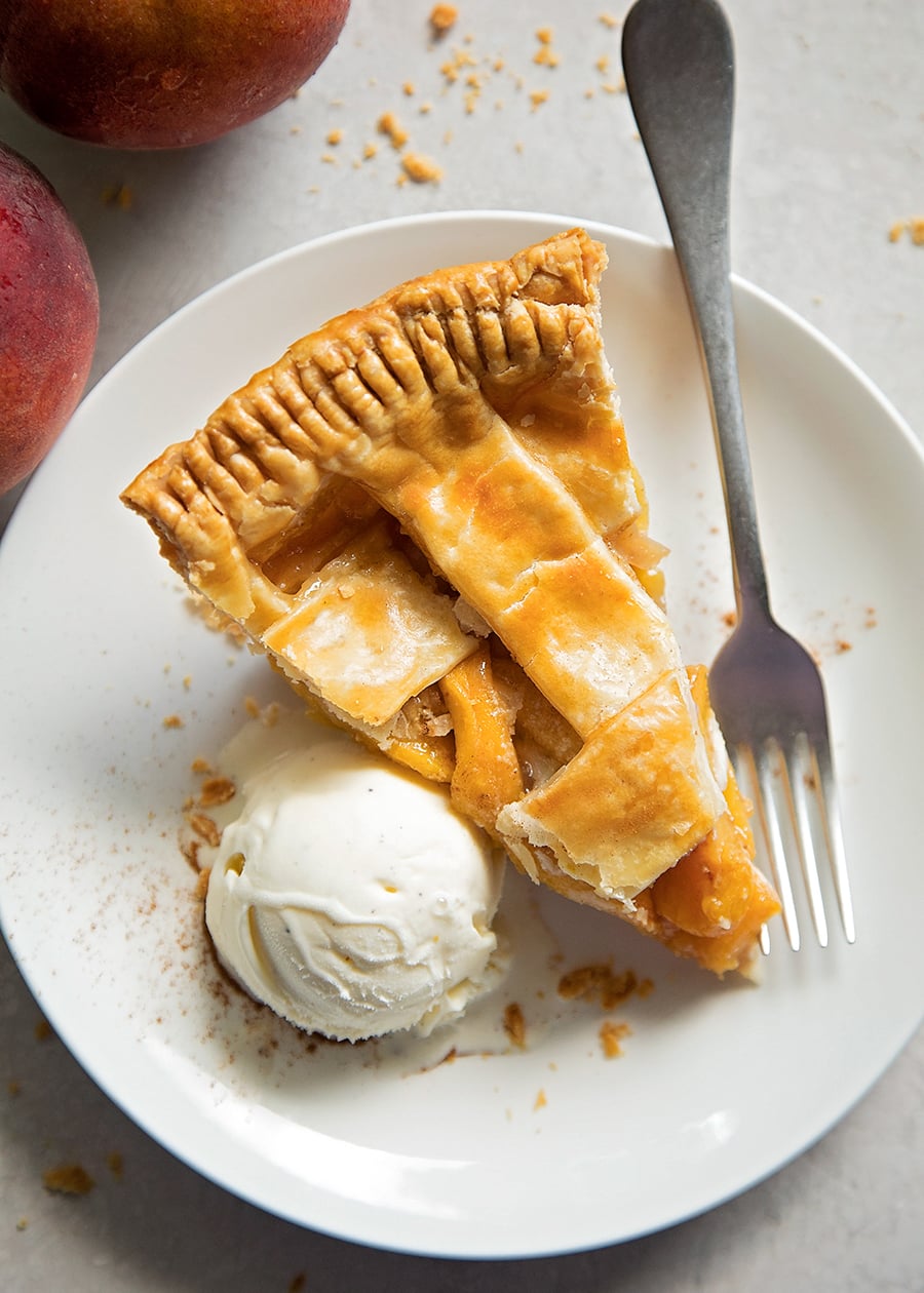 Peach Pie Recipe {With Fresh Peaches!} Lil' Luna