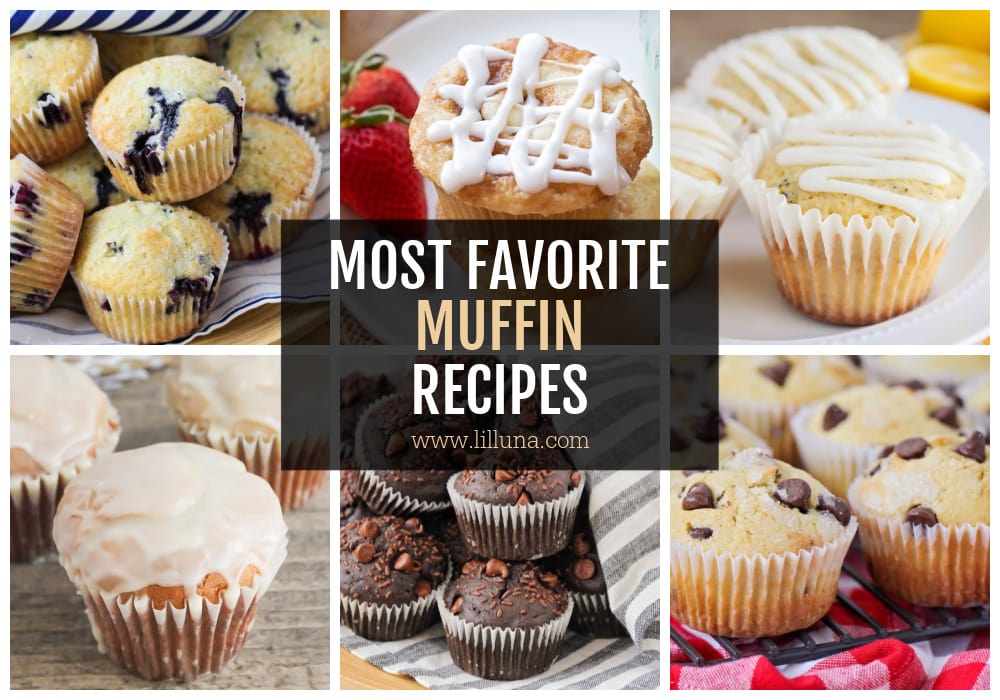 20+ BEST Muffin Recipes {Chocolatey, Fruity, and More!} Lil' Luna