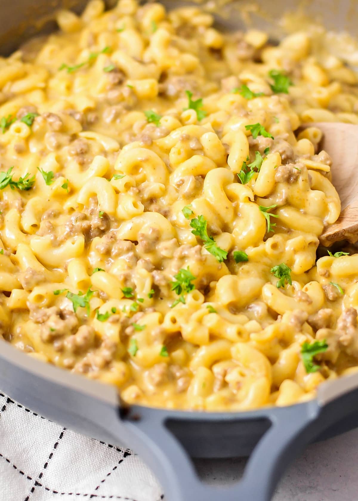 Homemade Hamburger Helper {One Pot Meal! +VIDEO} Lil' Luna