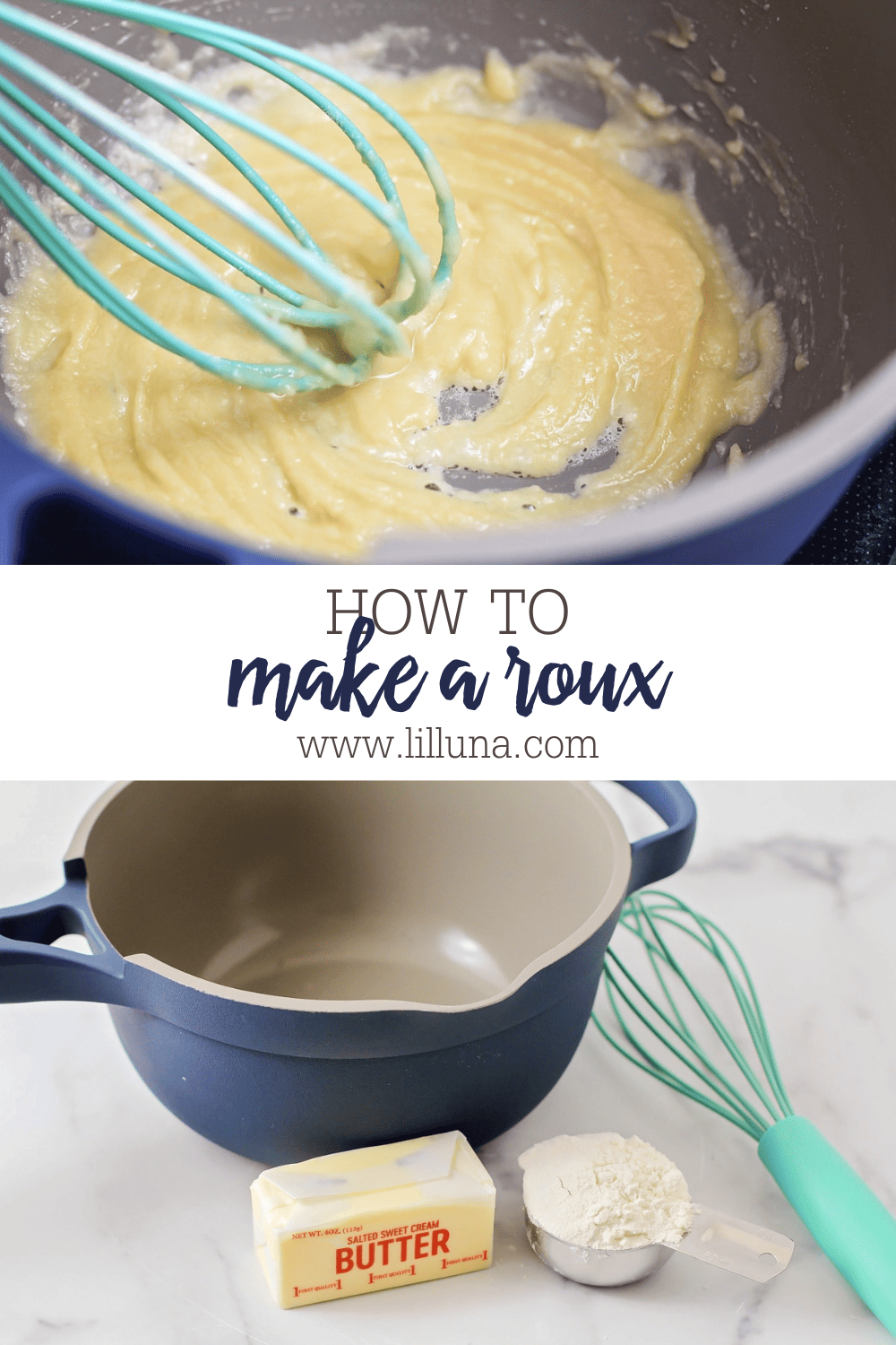 How to Make a Roux {For Thickening Sauces!} Lil' Luna