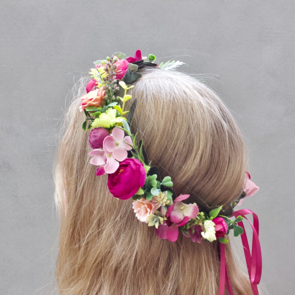 Silk Flower Crowns Lilly & Lace