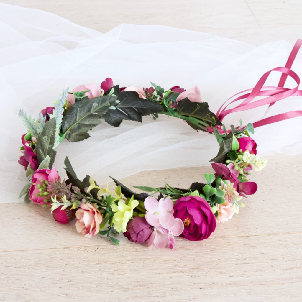 Silk Flower Crowns Lilly & Lace