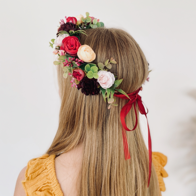 Isabel Flower Crown Lilly & Lace