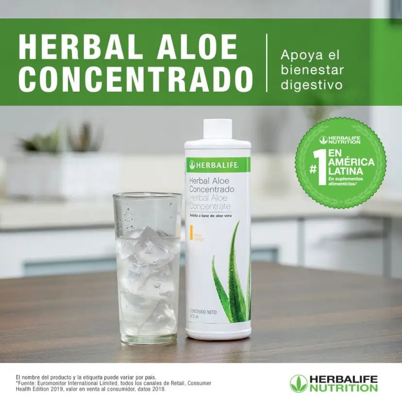 Herbal Aloe Concentrado Herbalife BENEFICIOS Compra Online