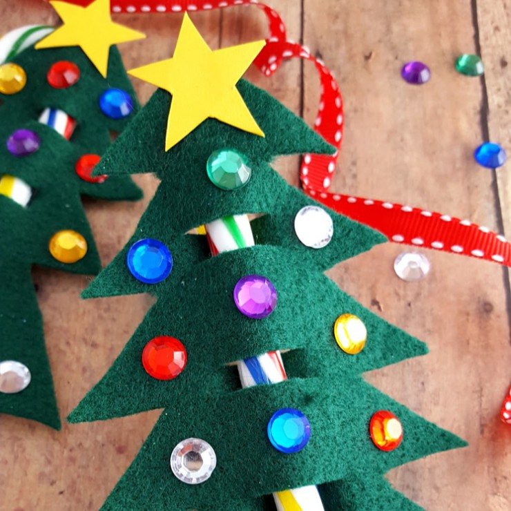 15 Easy Christmas Tree Crafts for Kids Lil Tigers