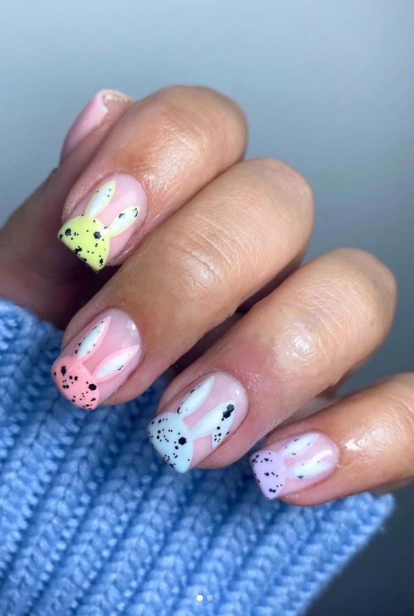 50 Cute and Easy Acrylic Easter Nail Designs to Try This Spring Keep