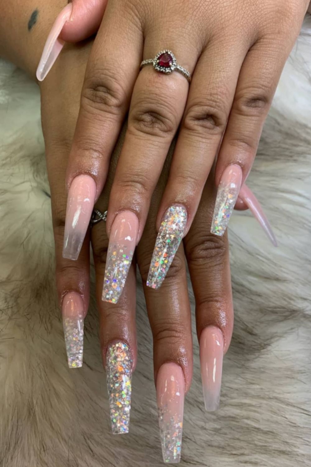 47 Perfect Coffin Acrylic Nails Design in Summer Nail Art 2021