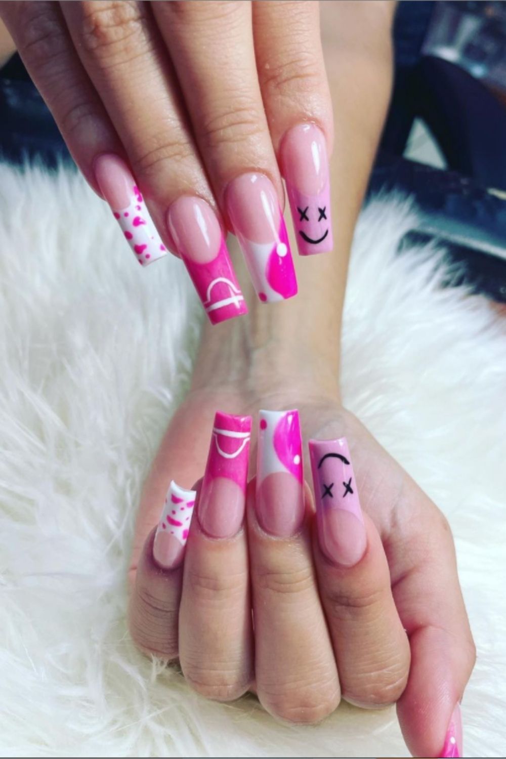 51 Nail Ideas for CoffinShaped Nail Designs