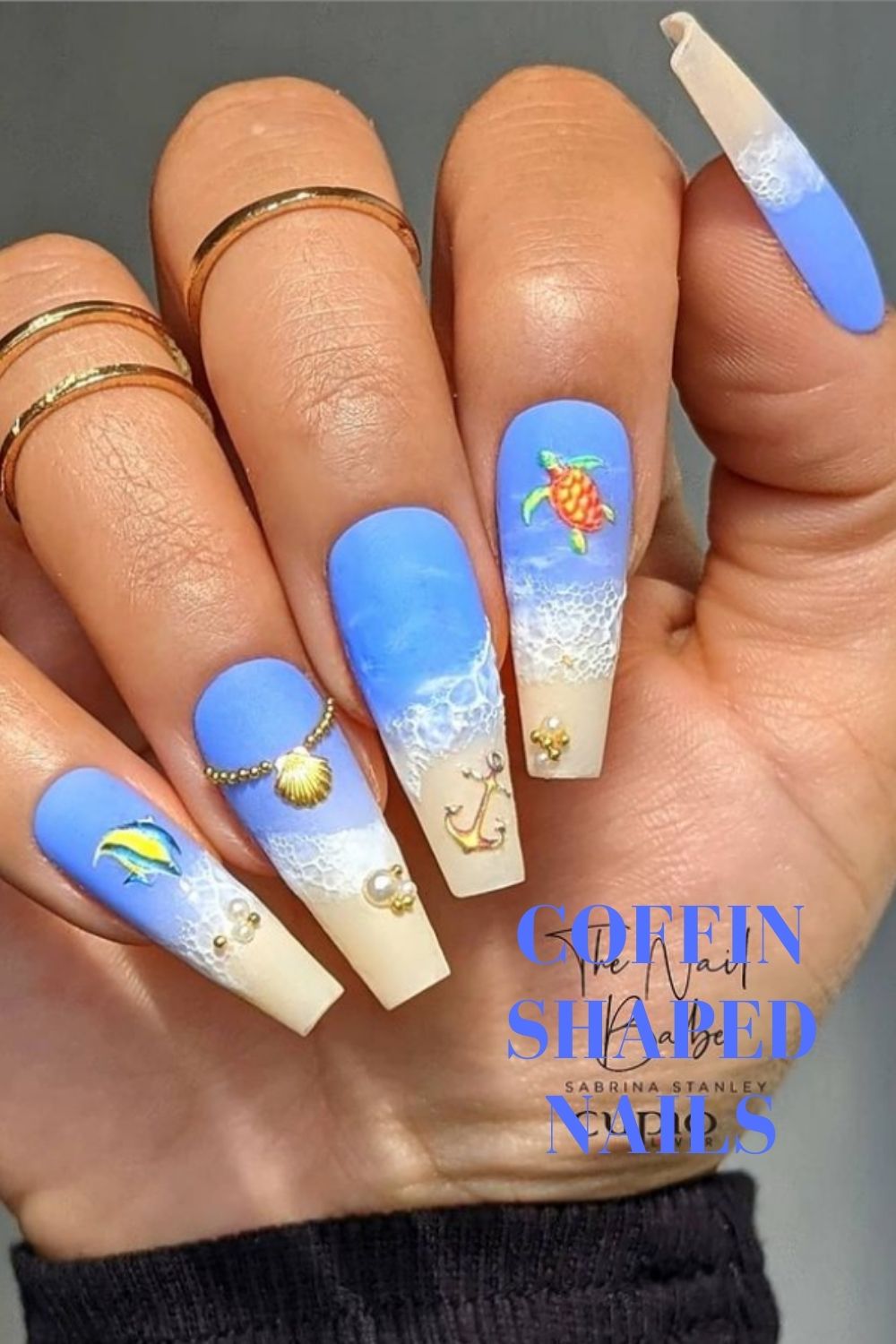 Coffin Nail Design Trends 2021 Ideas Pretty Coffin Nail Art 2021