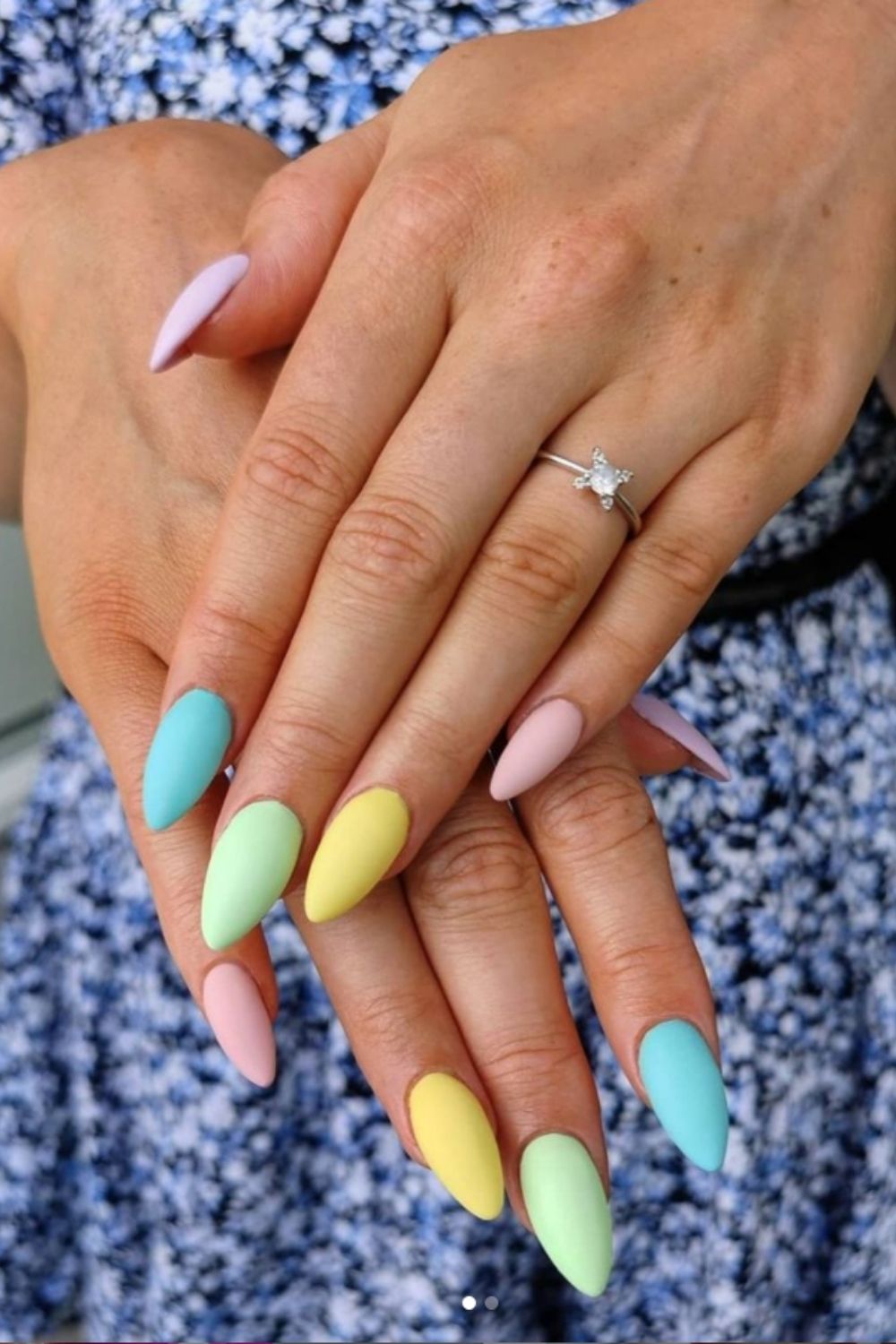 47 Best Trendy AlmondShaped nails To Try In These Summer!