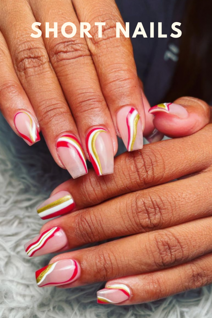 44 stunning short nail art designs for autumn nail designs 2021