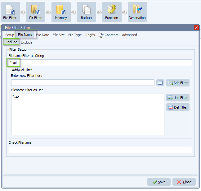 How to send zpl file to Zebra printer using Limagito file mover