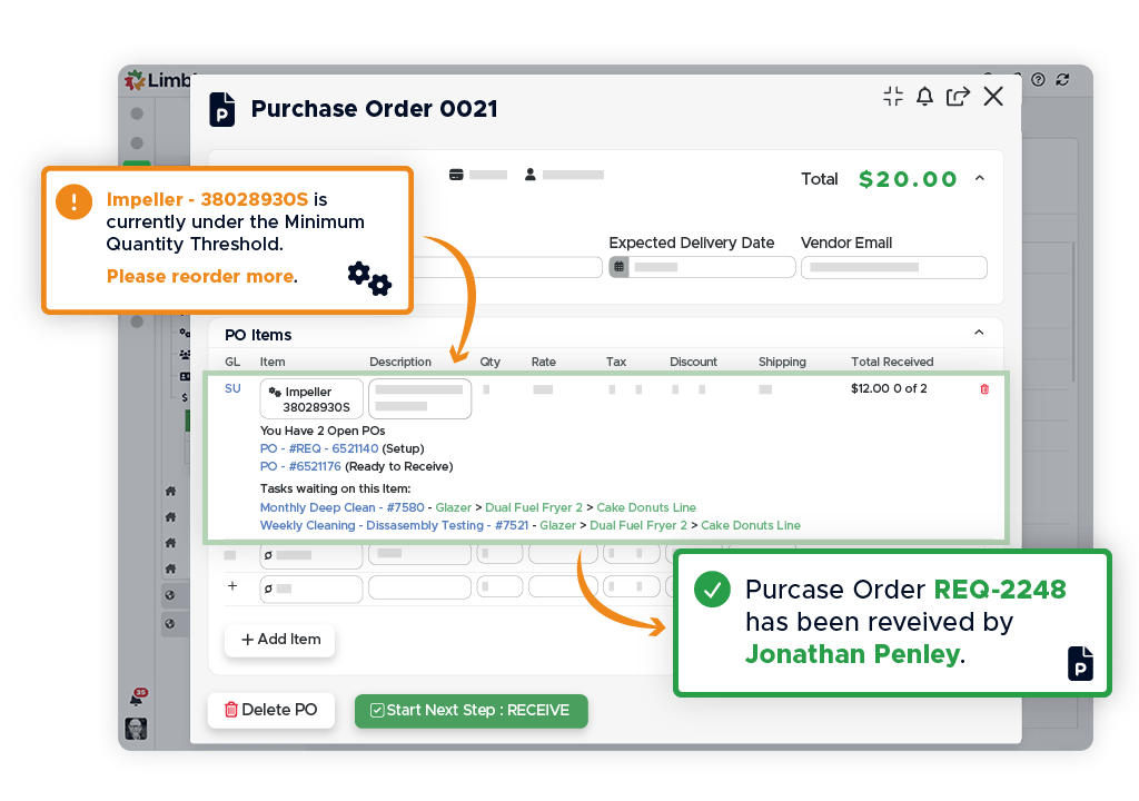 Spare Parts & Inventory Management Software Limble CMMS