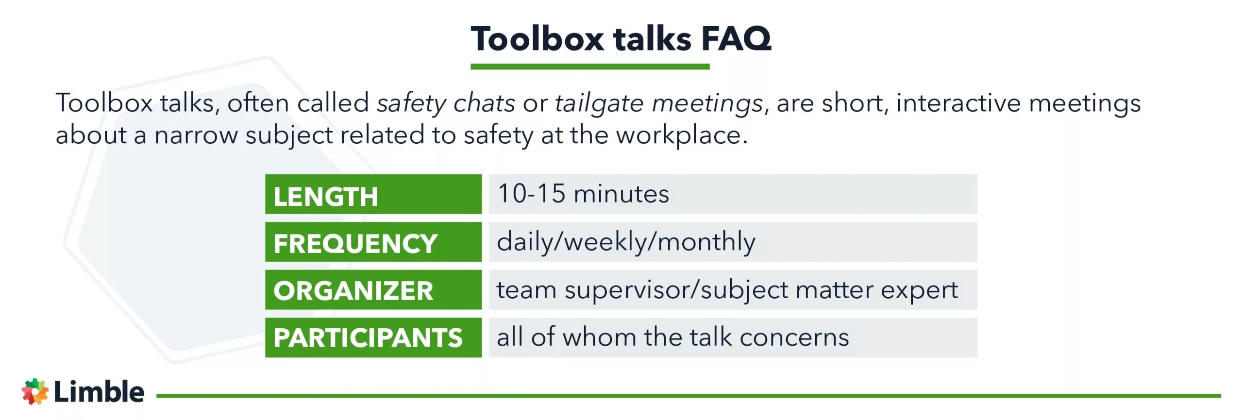 How To Organize And Lead Effective Toolbox Talks