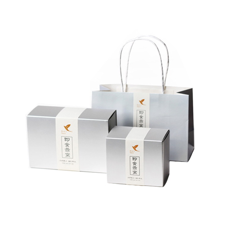 Custom Silver Foil Boxes Limcy Packaging Wholesale Price
