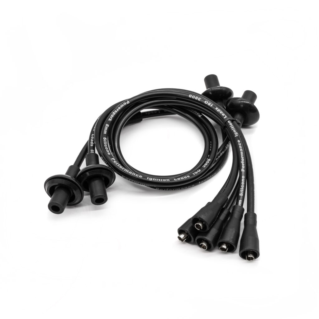 009 / 034 Stock HT Ignition Leads Set, Type 1 Limebug