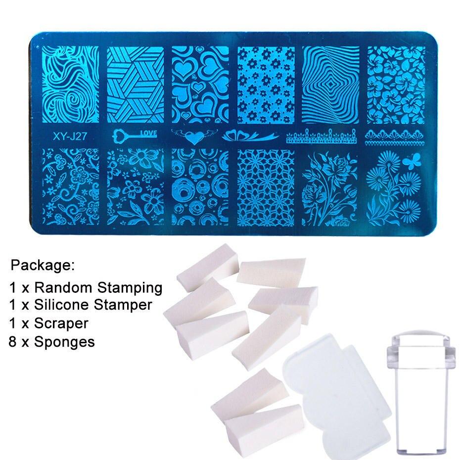 Nail Stamping Kits SA804 Limegirlstore