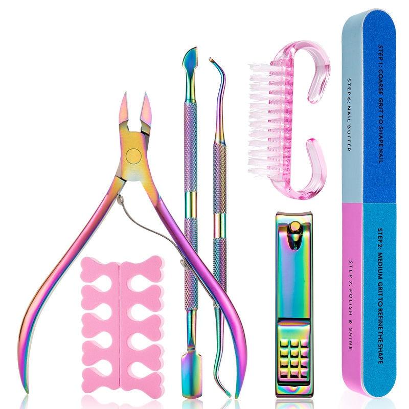7Pc Nail Care Tool Kit Limegirlstore