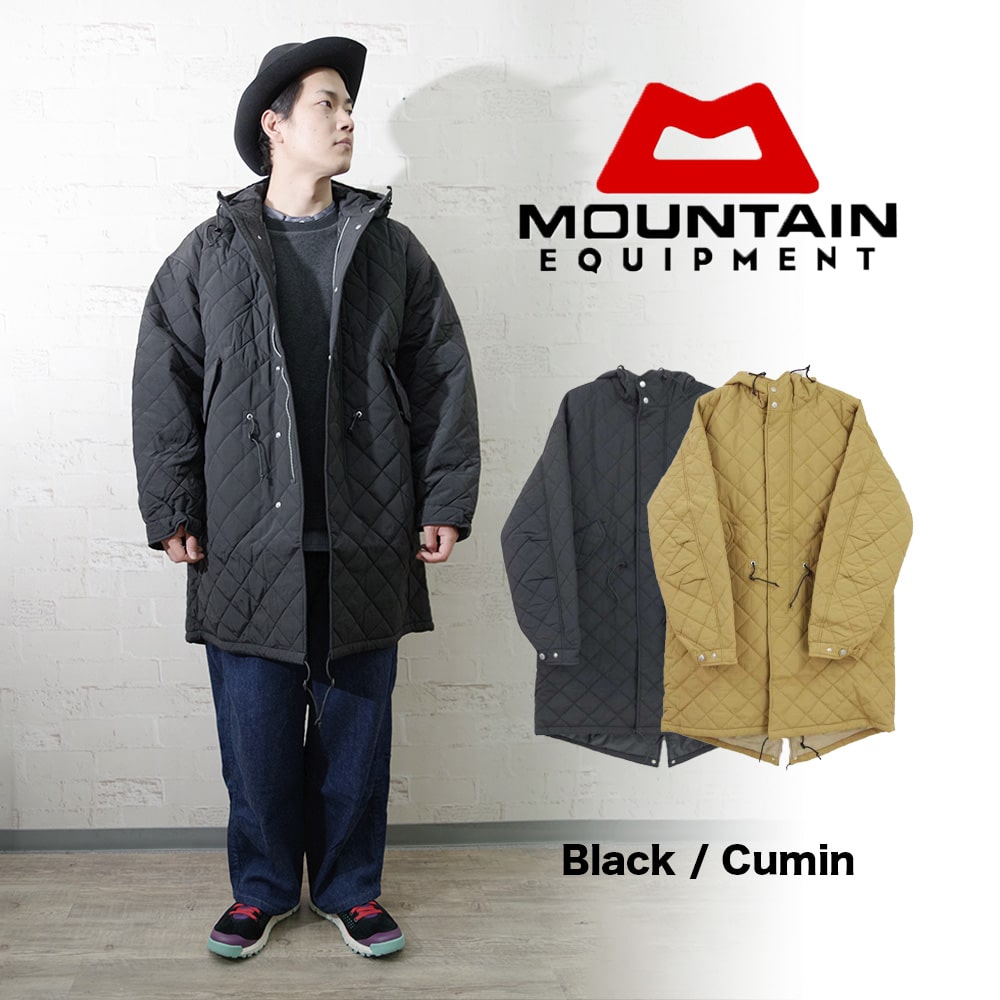【MOUNTAIN EQUIPMENT(マウンテンイクイップメント)】QUILTED FISHTAIL COAT キルテッド フィッシュテール