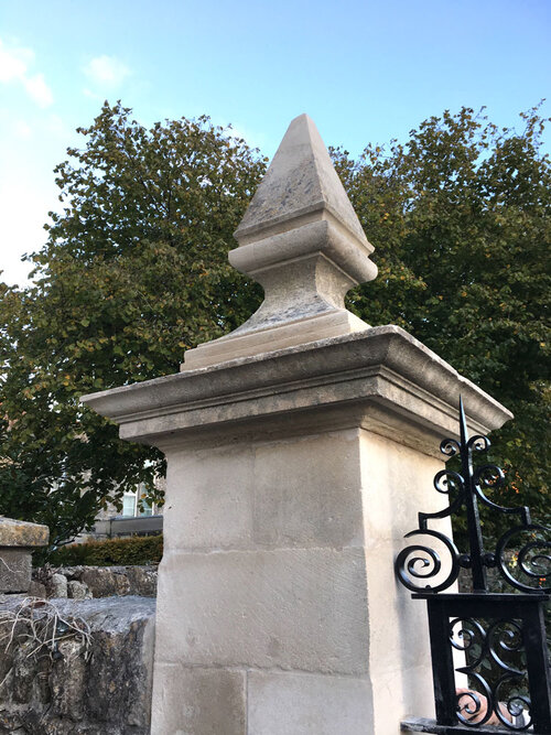 Kings Bruton, Entrance Pillar Lime Repair Ltd