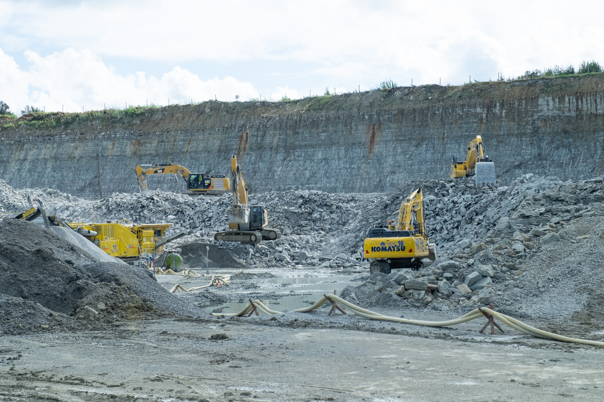 A unique quarry both in Europe and around the world lies within the