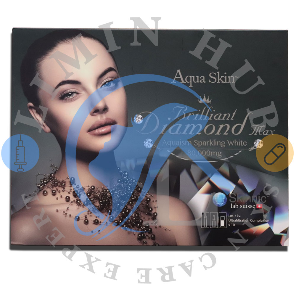 Aqua Skin Brilliant Diamond Max 80000mg Skin Whitening Injection