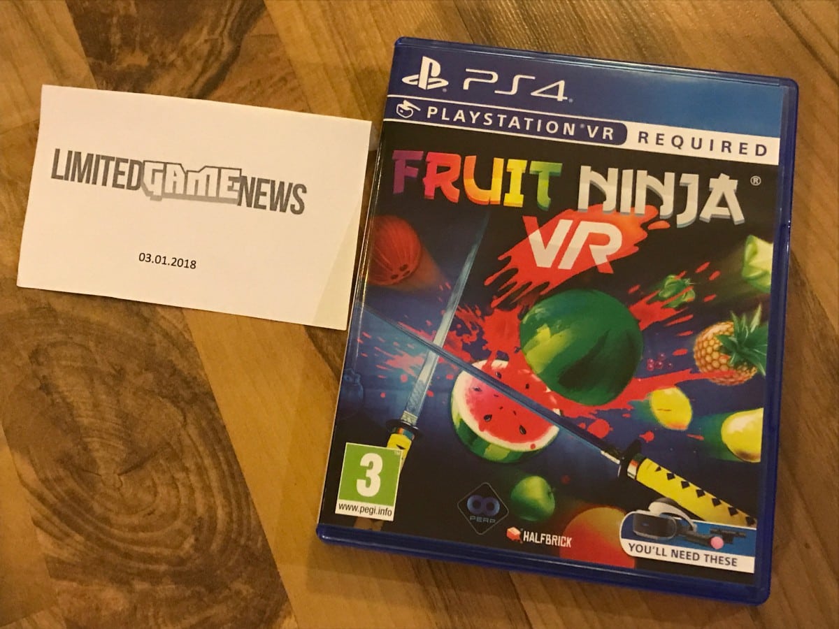 Fruit Ninja VR PSVR Limited Game News