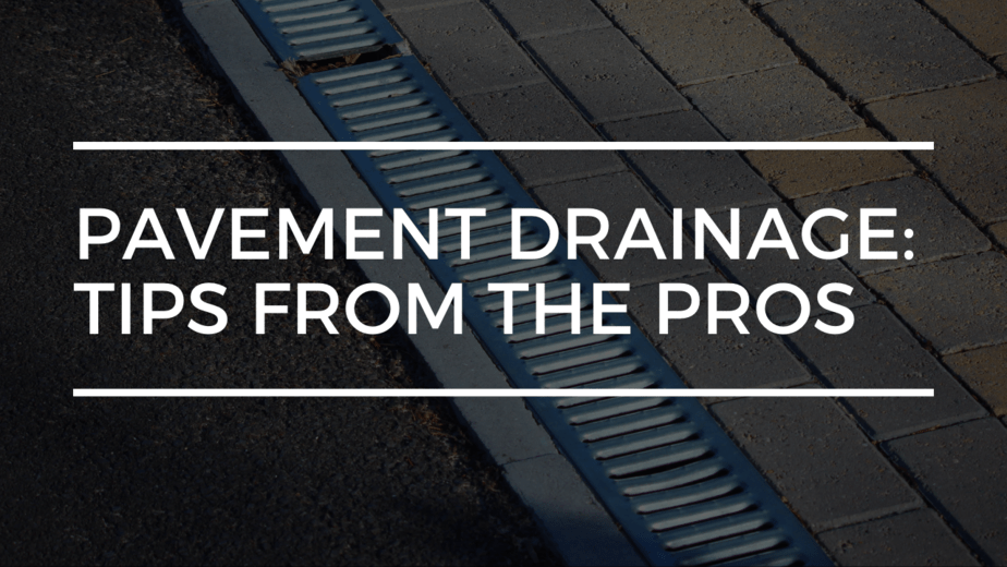 Pavement Drainage Pro Tips Limitless Golden Construction