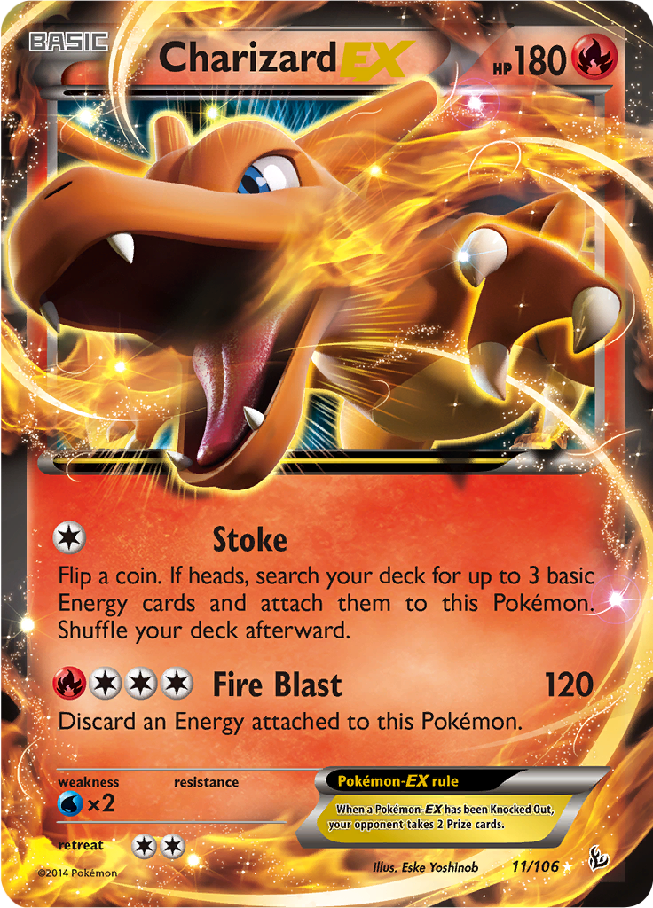 CharizardEX Flashfire (FLF) 11 Limitless