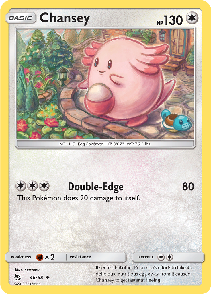 Chansey Hidden Fates (HIF) 46 Limitless